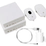 SquareGlow HomeKit – Wireless Alert System (2 USB Cables & 2 USB Adapters)