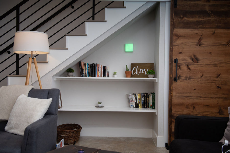 SquareGlow Non-WiFi Flasher - Wireless Visual Alert System