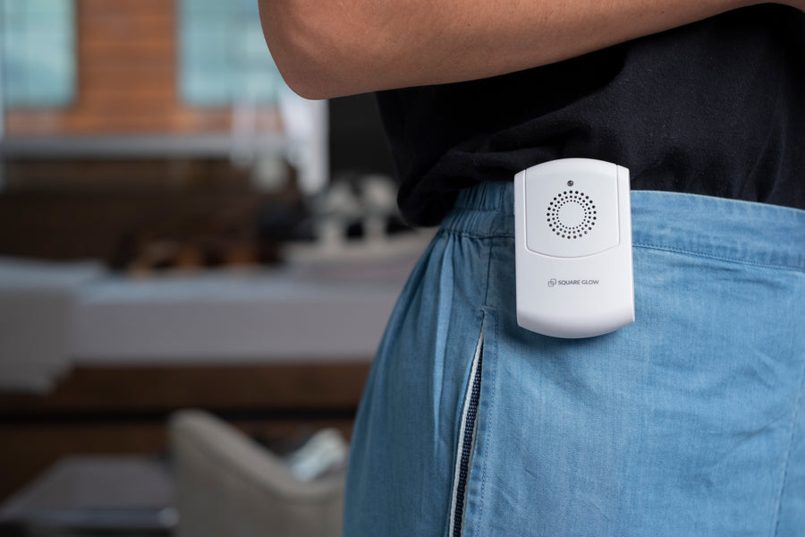 SquareGlow Tap It - Wearable Vibrating Alert