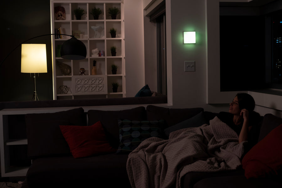 SquareGlow Doorbell Kit - Standalone Wireless Door Alert System