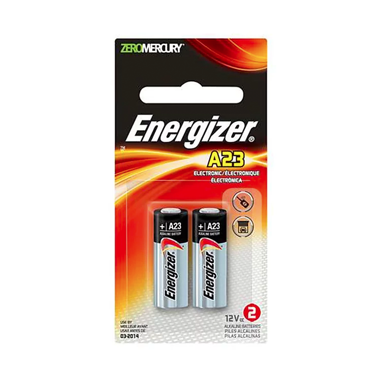 Energizer A23 12V Miniature Alkaline Battery (55mAh) A23, 43 OFF