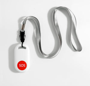 SquareGlow Emergency SOS Button - Wireless Instant Help Notification